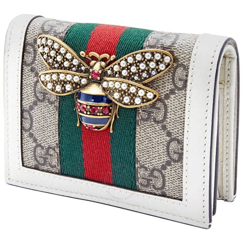 gucci queen margaret gg card case|gucci queen margaret bee bag.